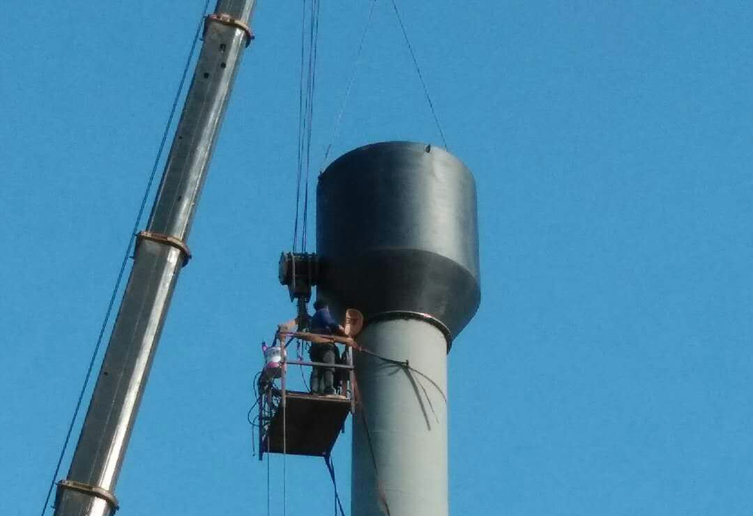 消音器安裝現場